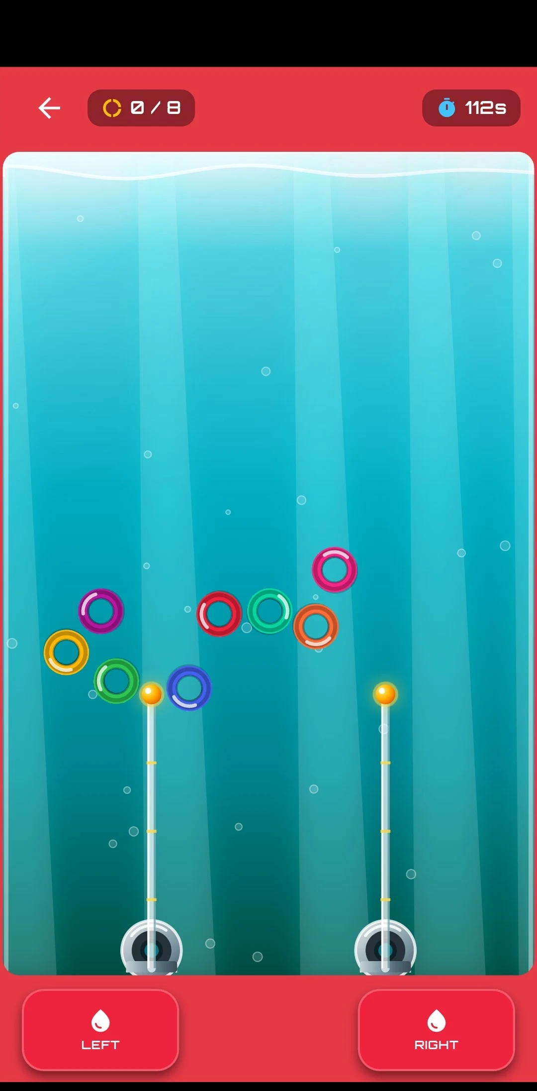 Water Ring Toss: Retro Game screenshot
